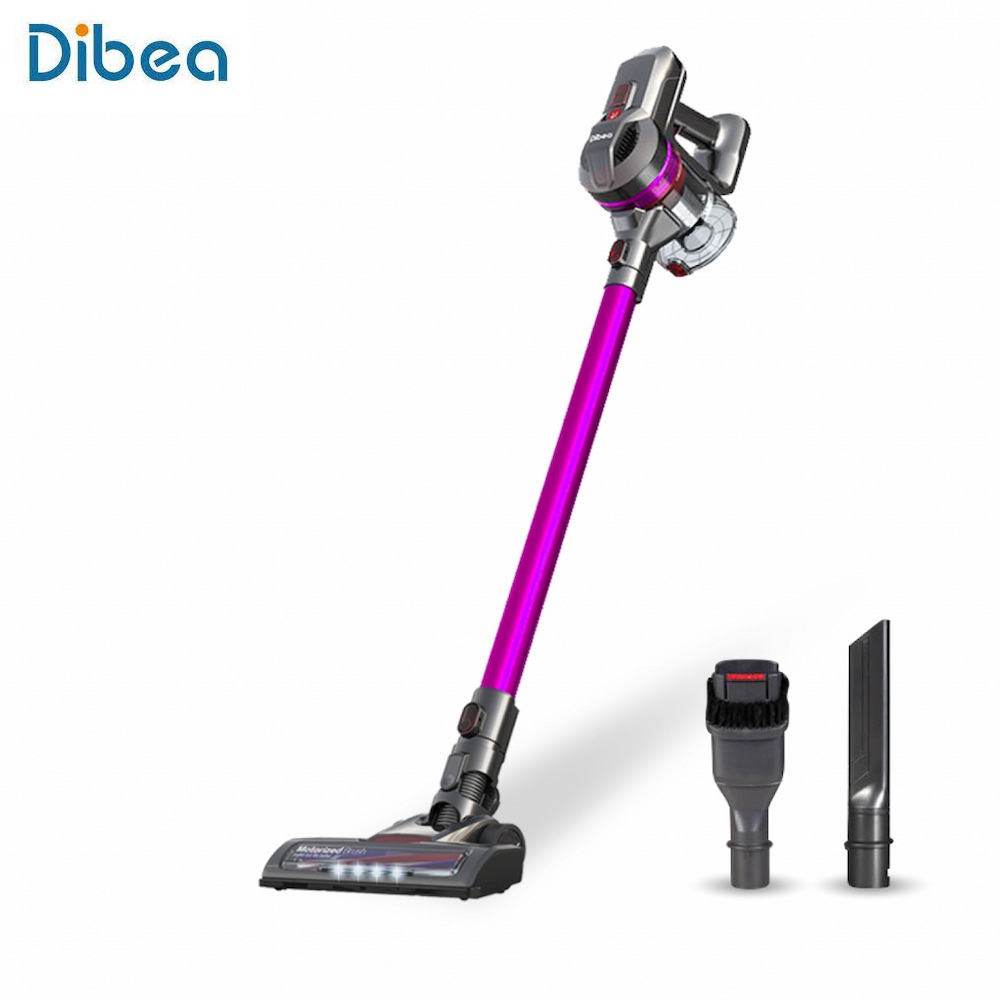 Dibea H008 Cordless Handheld Vacuum Cleaner Stick with LED Light