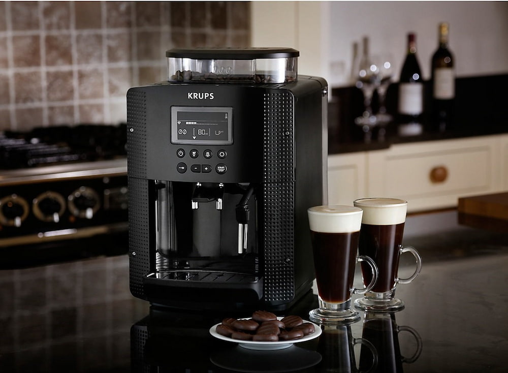Krups Espresseria EA8150 Automatic Bean to Cup Coffee Machine Black Online at Best Price in