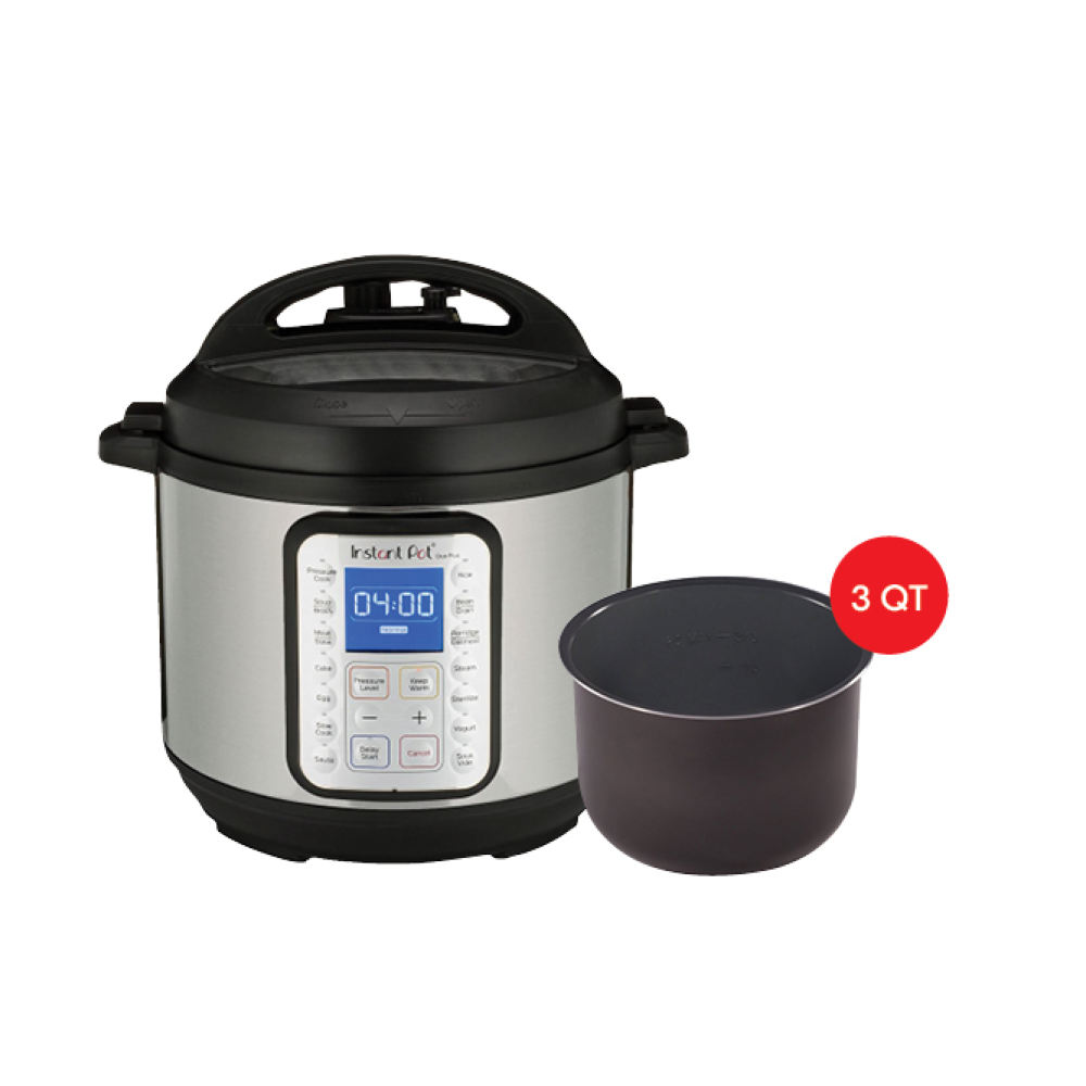 Instant IP DUO PLUS Pot Duo PLUS 9IN1 with 3QT Ceramic Pot MultiUse