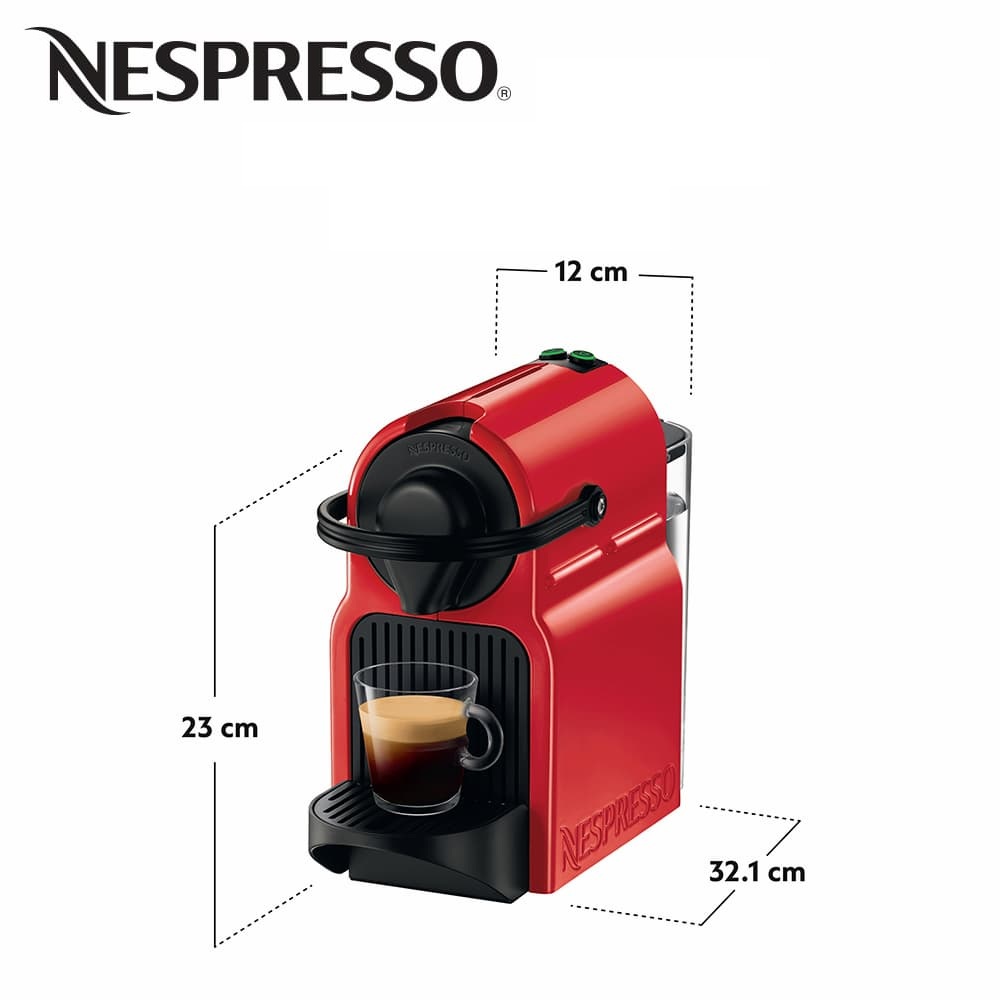 Nespresso Inissia Coffee Machine And Aeroccino Milk Frother Bundle