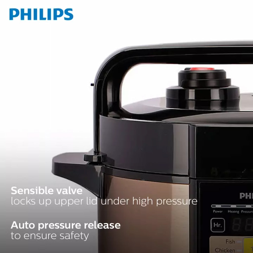 Philips HD2139/62 Viva Collection Electric Pressure Cooker (6L