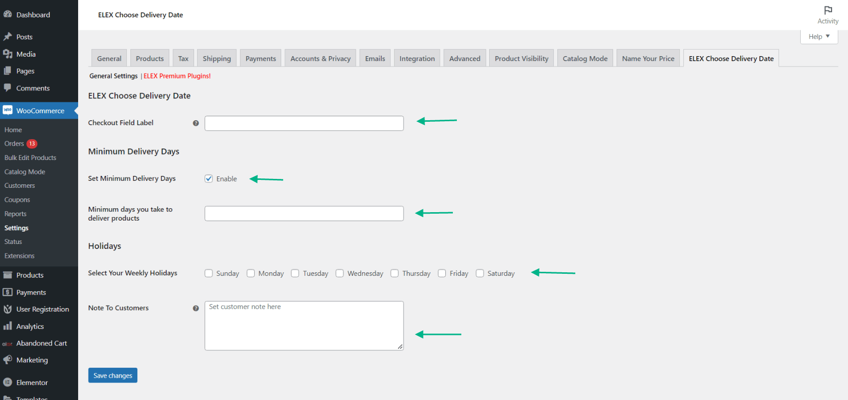 StepbyStep Guide on Setting up Choose Your Delivery Date
