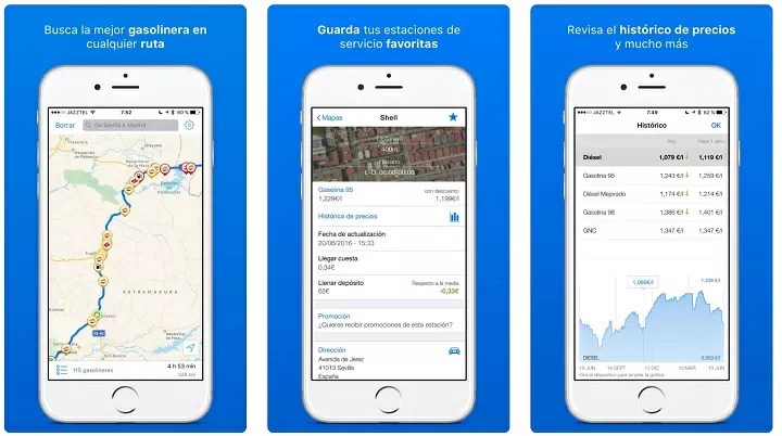 7 apps para saber el precio de la gasolina