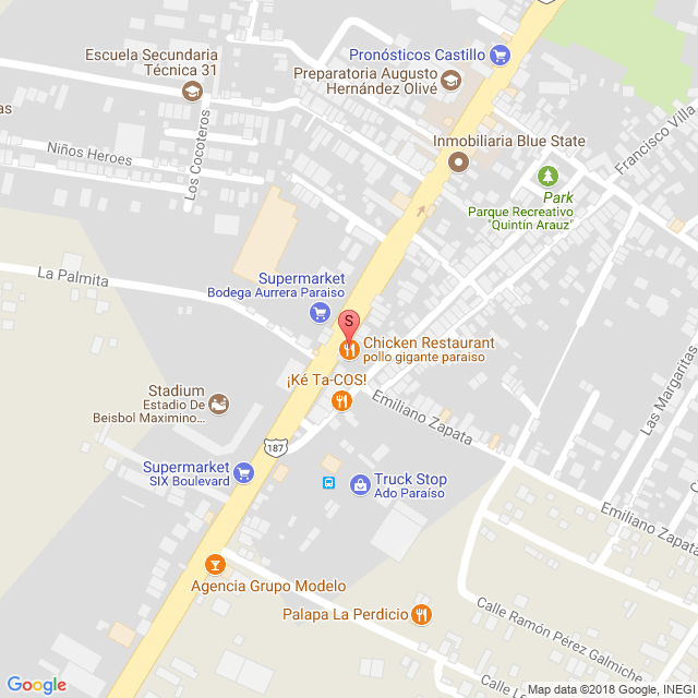 pollo gigante paraiso — Restaurante en Paraíso