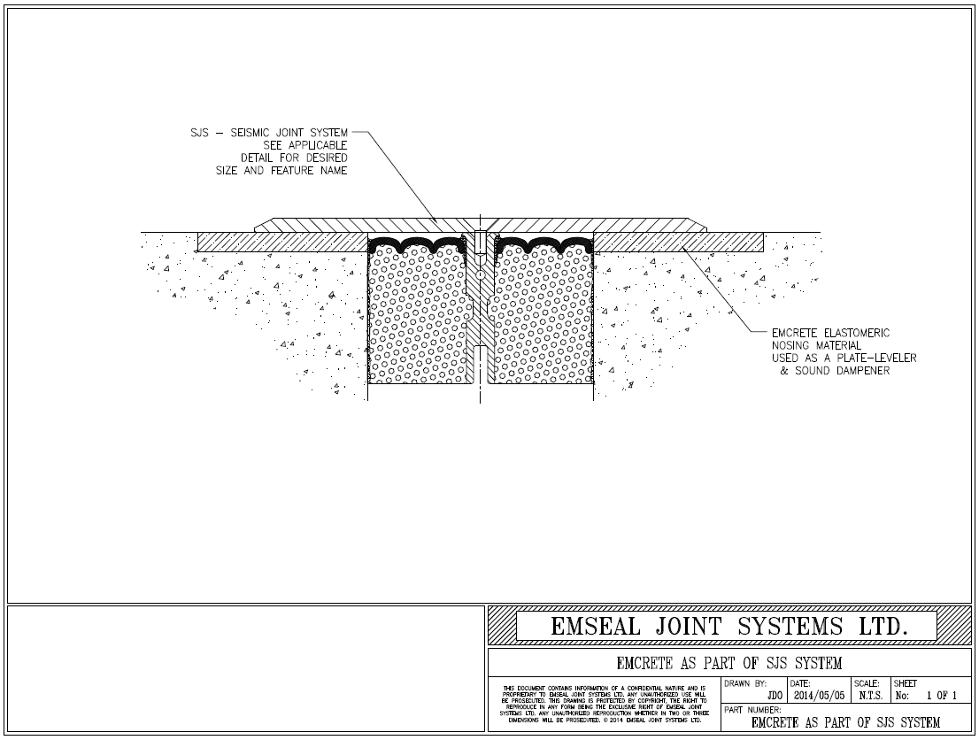 Elastomeric Concrete Nosing and Patching · Emcrete · Sika Emseal