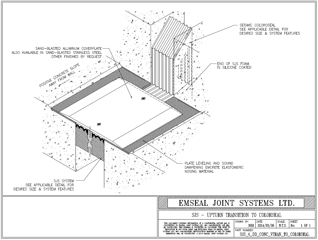 Expansion Joint Details · BIM · CAD · DWG · DWF · Sika Emseal