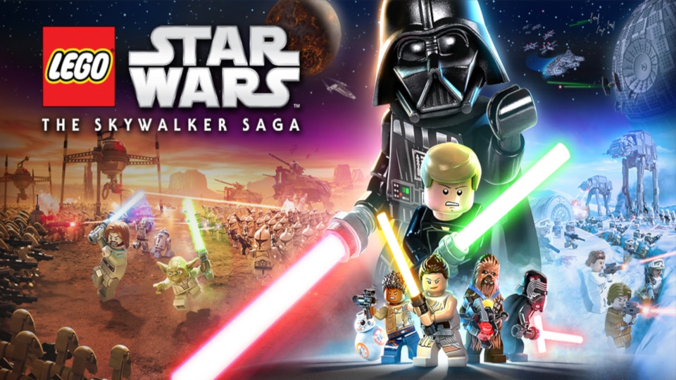 Key art revealed for Lego Star Wars The Skywalker saga Entertainment