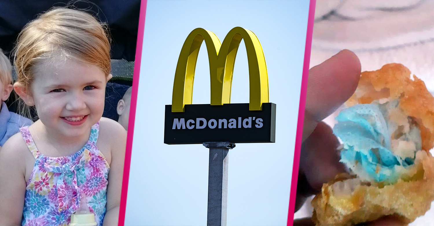 McDonald's sorry after girl chokes on mask in nugget