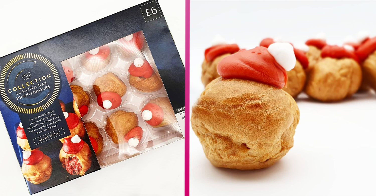M&S Christmas food New Santa Hat Profieroles are 'absolutely perfect'