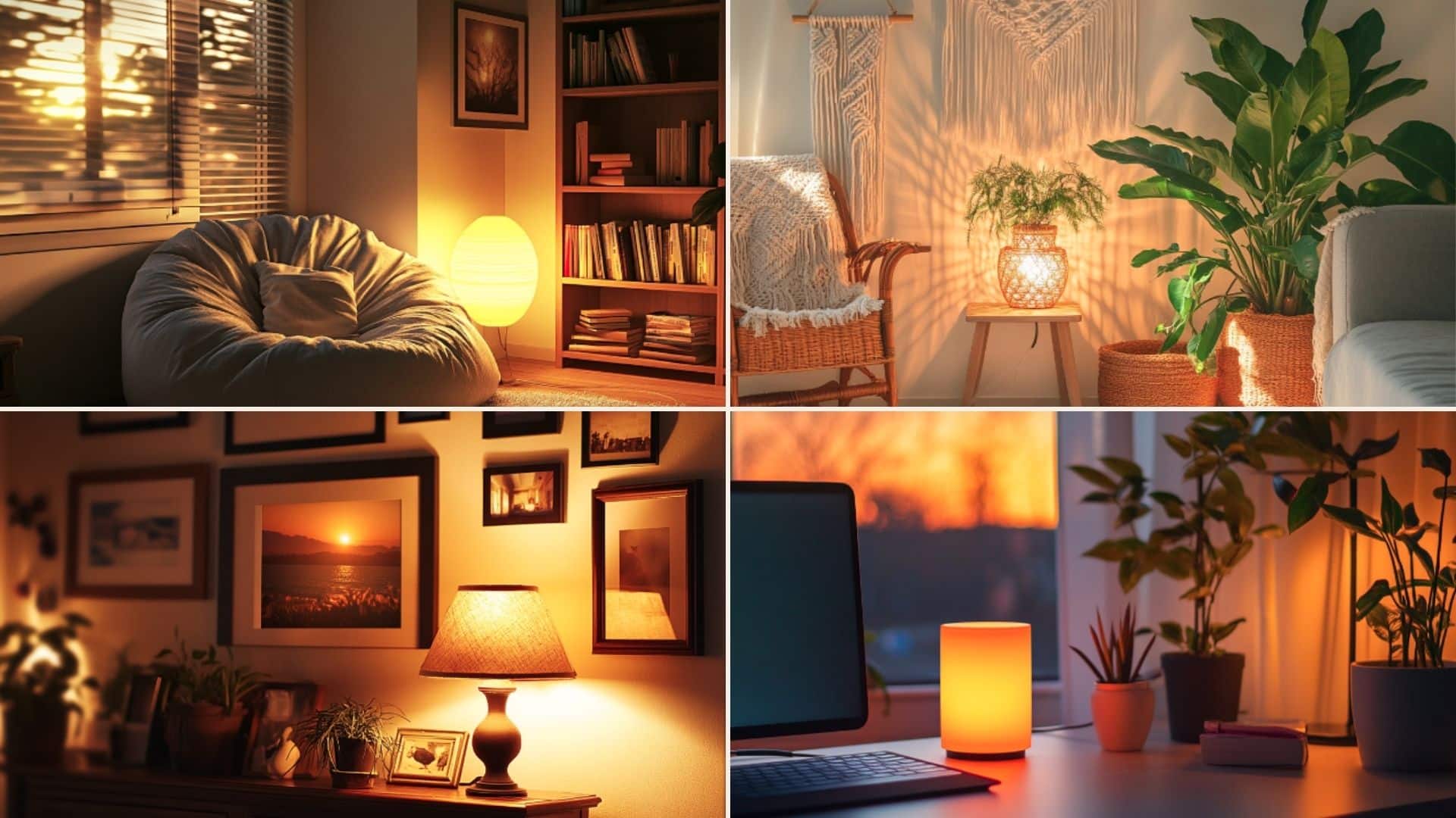 14 Room Decor Ideas Featuring Sunset Lamps Enthralling Gumption