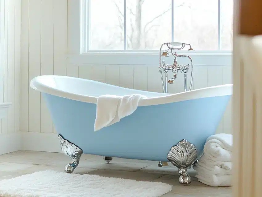 35 Retro Blue Bathroom Ideas to Inspire Your Design Enthralling Gumption