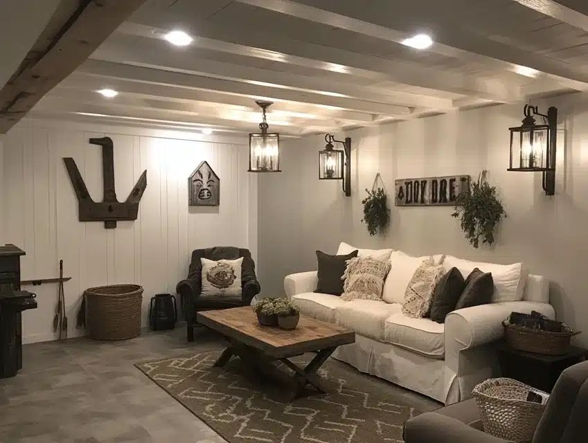 30 Creative Exposed Basement Ceiling Ideas Enthralling Gumption