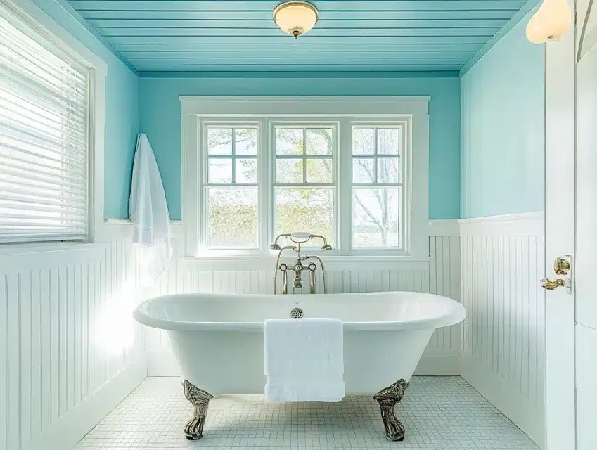 35 Retro Blue Bathroom Ideas to Inspire Your Design Enthralling Gumption