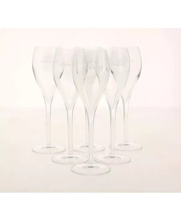 Champagne Demoiselle Six flûtes