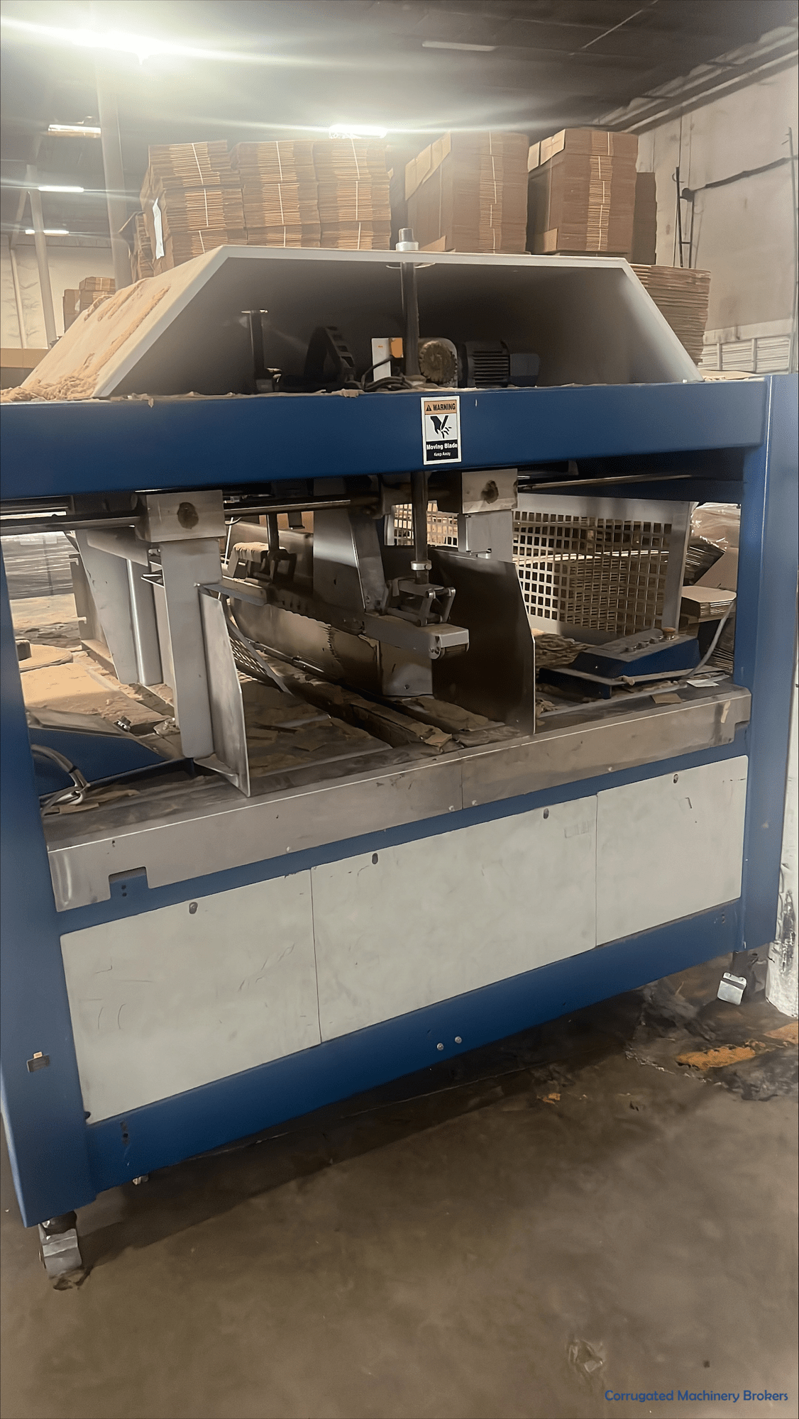 Used 2008 MOSCA MCB2 1300 STRAPPER 71713 Corrugated Machinery Brokers