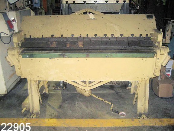 Used PEXTO 3002 Box & Pan Brake, Sheet Metal Finger Brake 22905