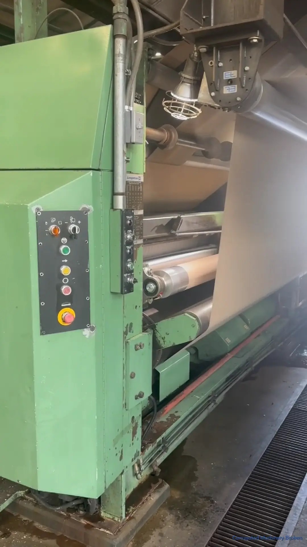 Used 1997 LANGSTON 380SF Corrugator Components 71743 Corrugated