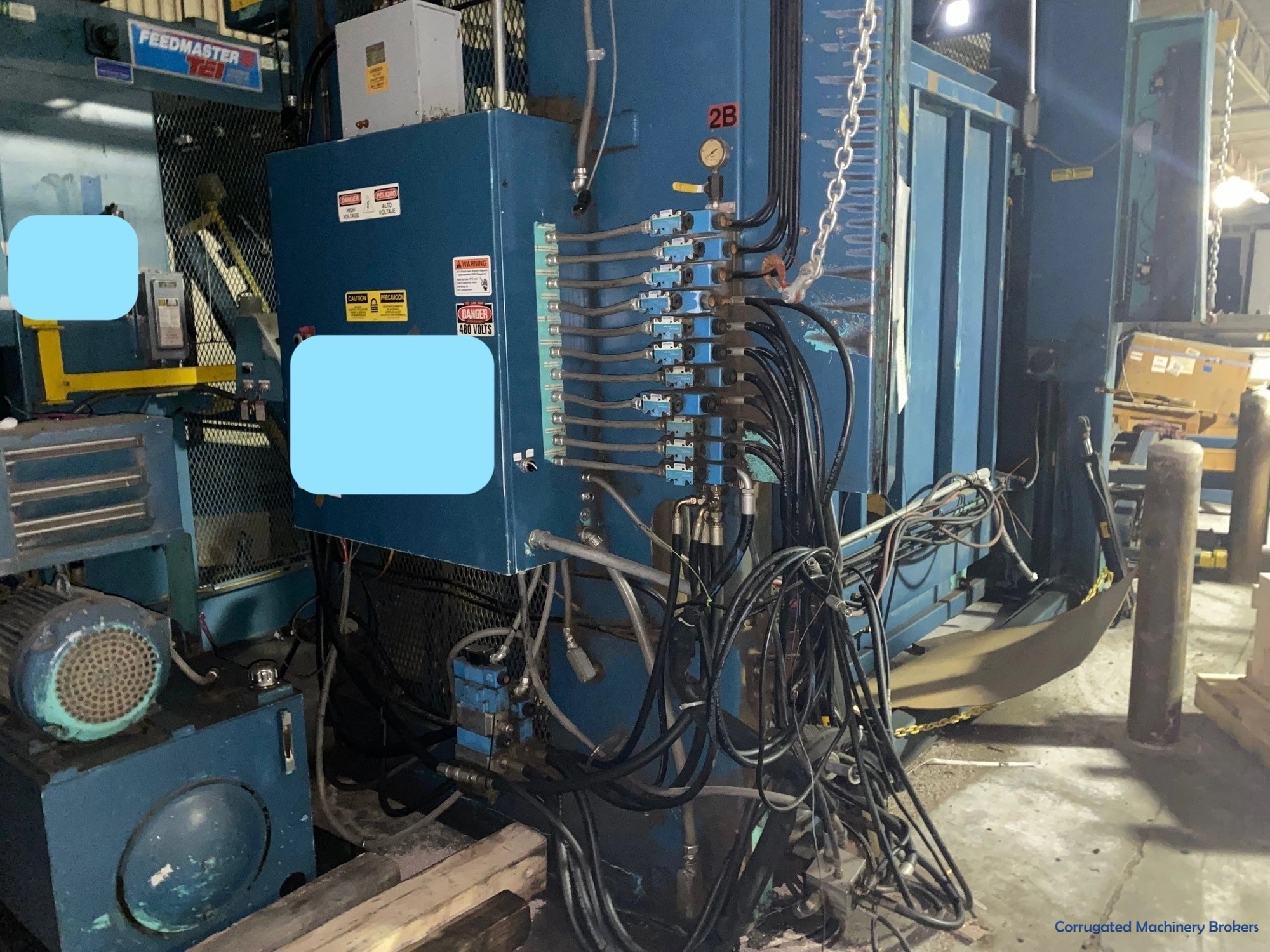 Used 1992 TEI TF 5097 PREFEEDER 71698 Corrugated Machinery Brokers