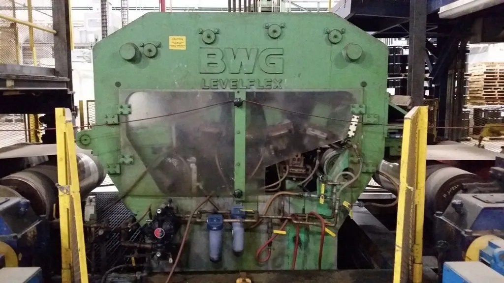 Used 1975 BWG TENSION LEVELING LINE Tension Leveling Lines TLL209 H