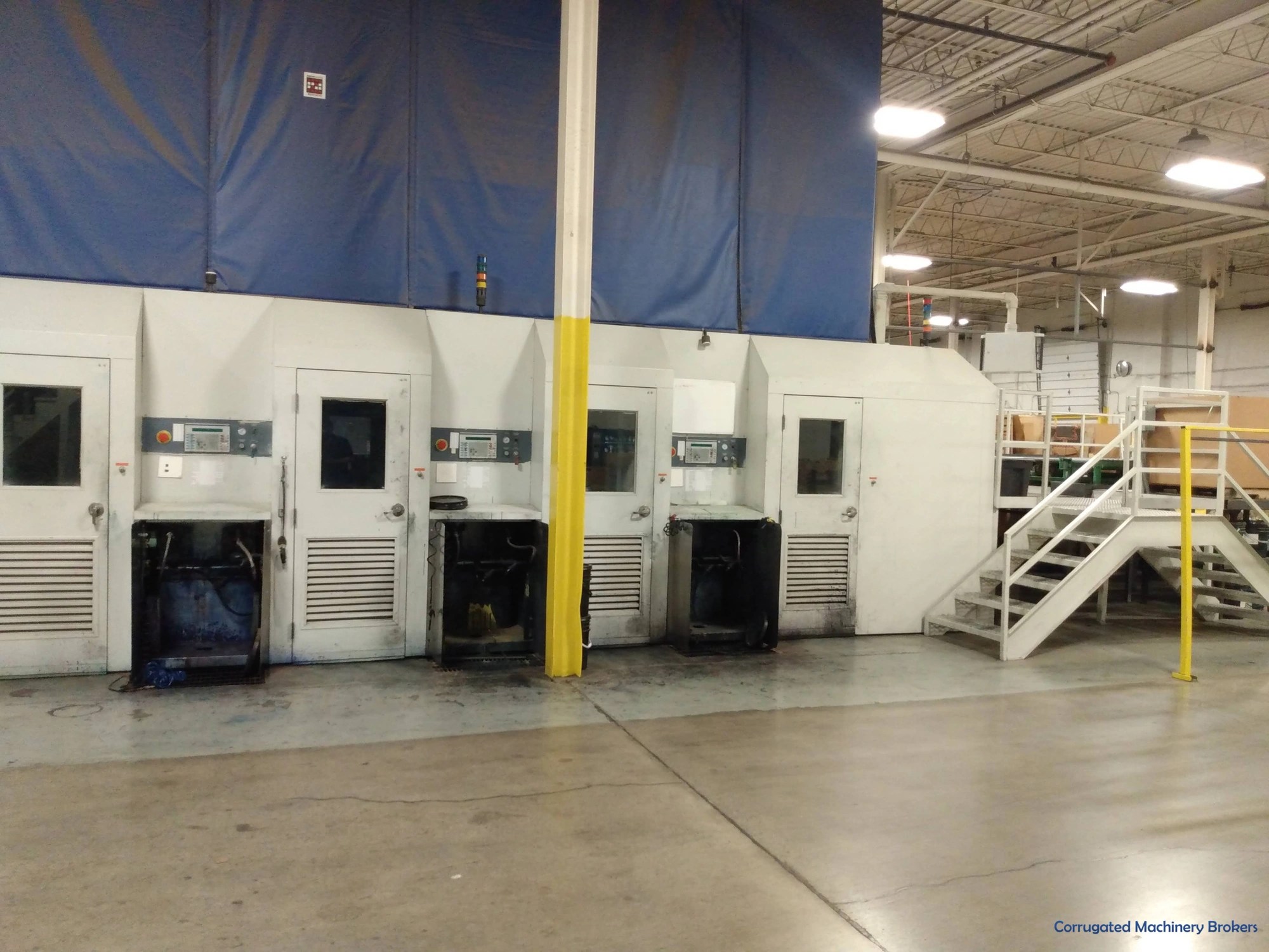 Used 2001 Mckinley FLEX Die Cutters, Rotary 71725 Corrugated