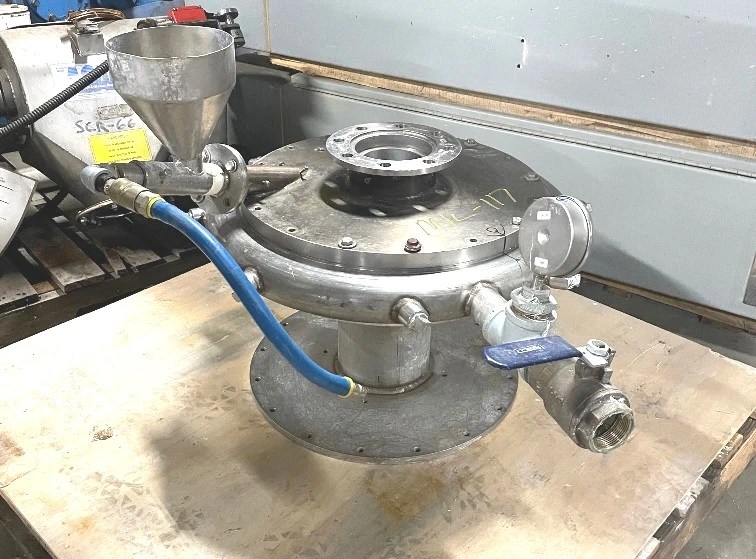 Sturtevant 15" Stainless Steel Micronizer, JET Mill for sale EcReCon Inc