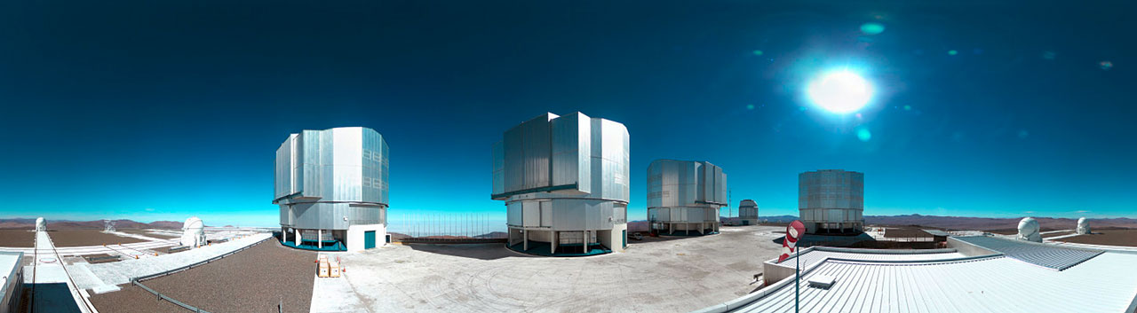 Instalacion De Camara Web Con Vision De 360 Grados En Paranal Eso Espana