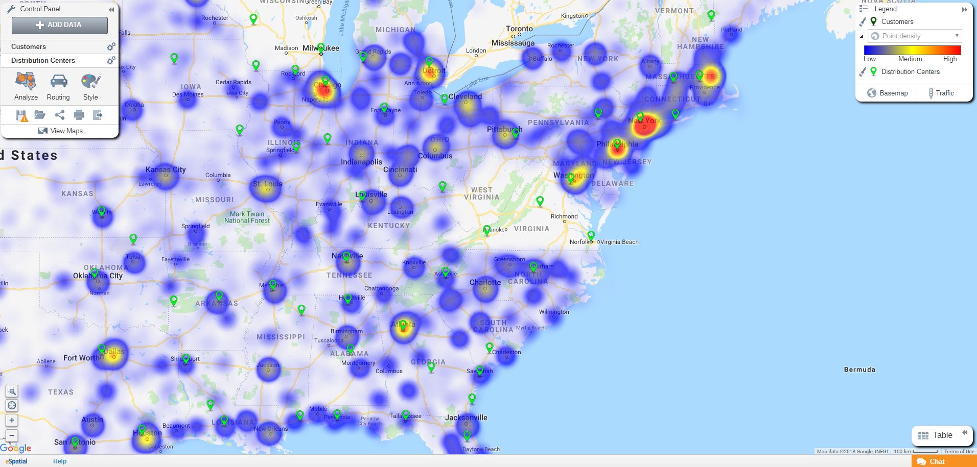 5 Heat Maps for Understanding Retail Data eSpatial