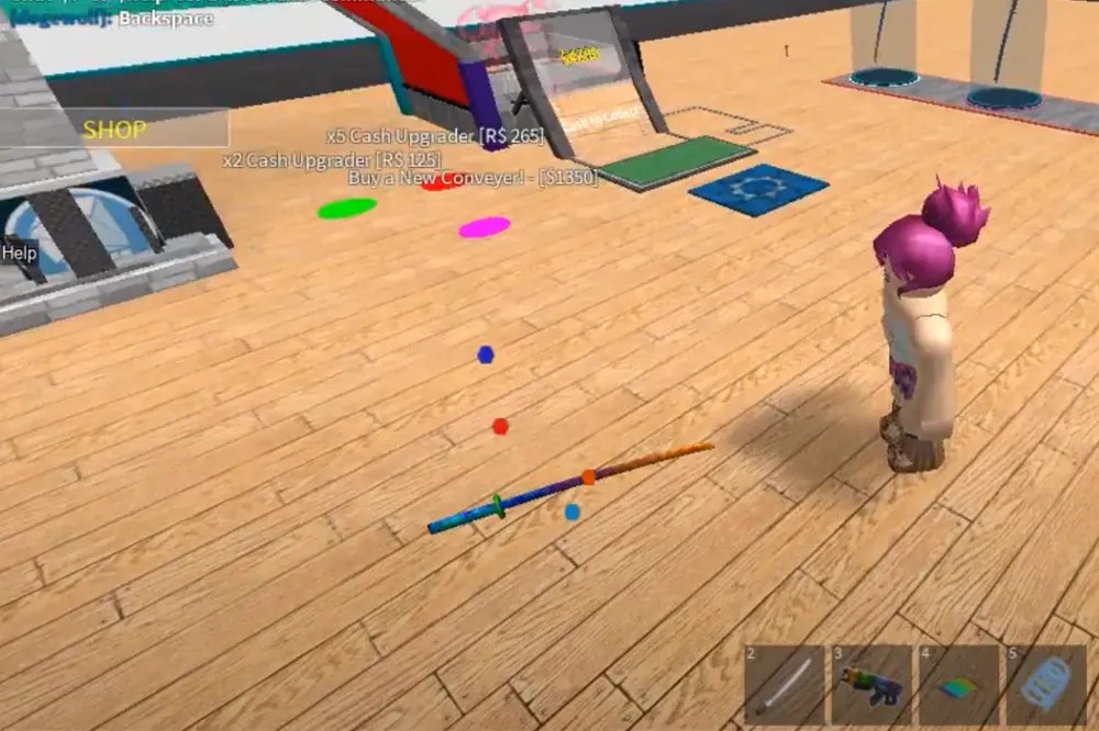 How to Drop Items in Roblox