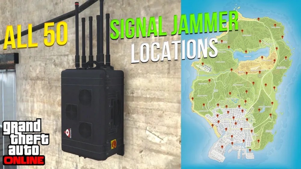 All Signal Jammer Locations in GTA Online