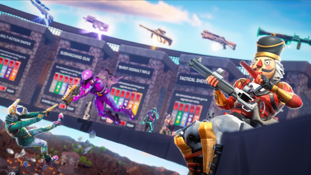 The Best Gun Game Map Codes In Fortnite