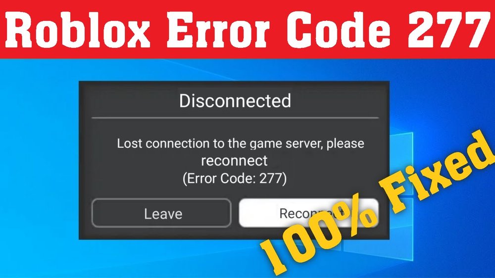 How to Fix Error Code 277 in Roblox