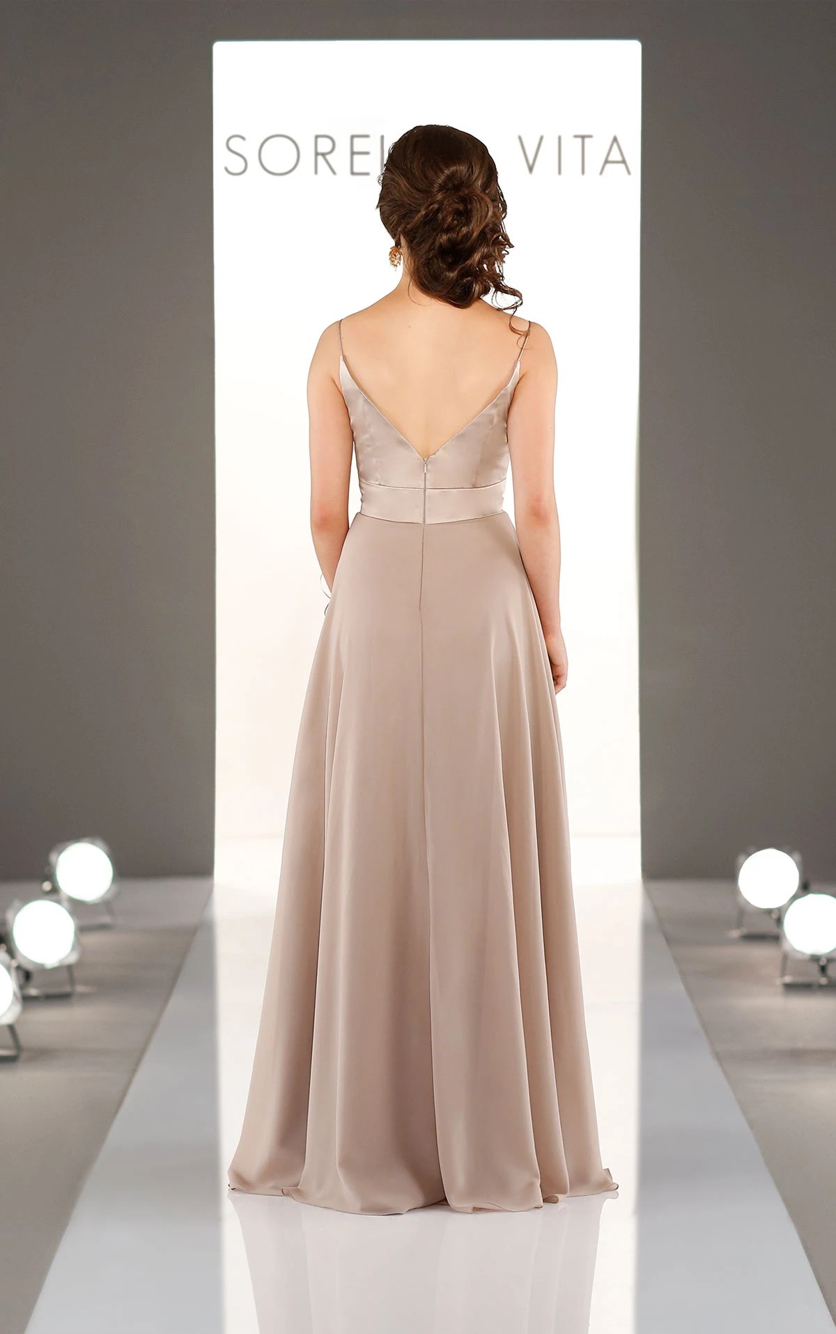 Mixed Fabric Bridesmaid Dress Sorella Vita Bridesmaid Dresses