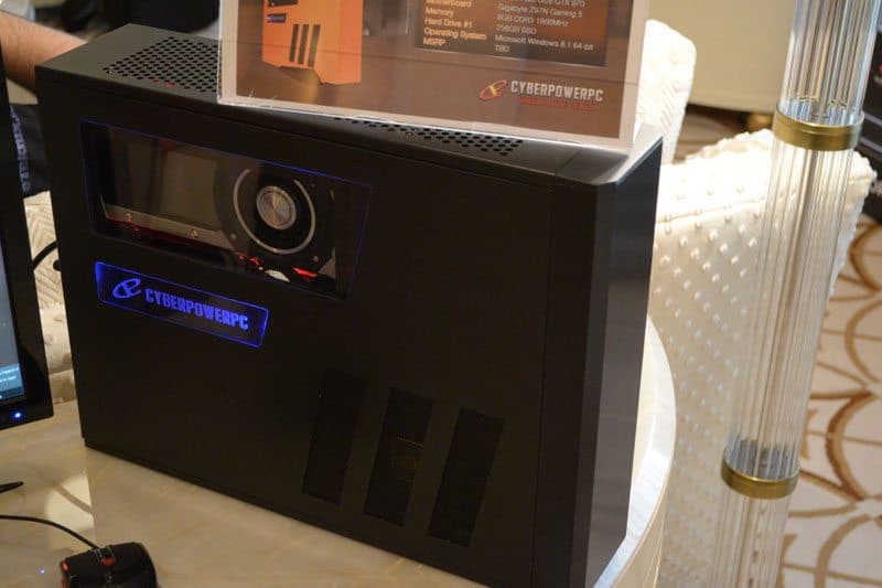 New Gaming Systems Christmas 2023 CyberPower Display Incredible New Gaming Systems CES 2015 eTeknix