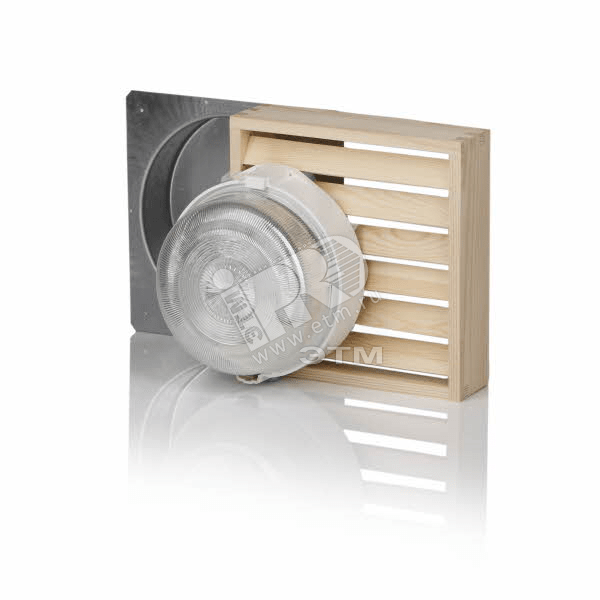 Светильник AVH11.1 60w E27 IP44 с решеткой (сосна) сауна