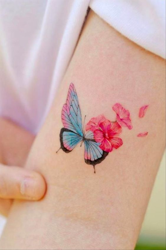 desenhos de tatuagem de borboleta Diário da Aninha Tatuagem de borboleta 30 opções modernas para você apostar Eu Total