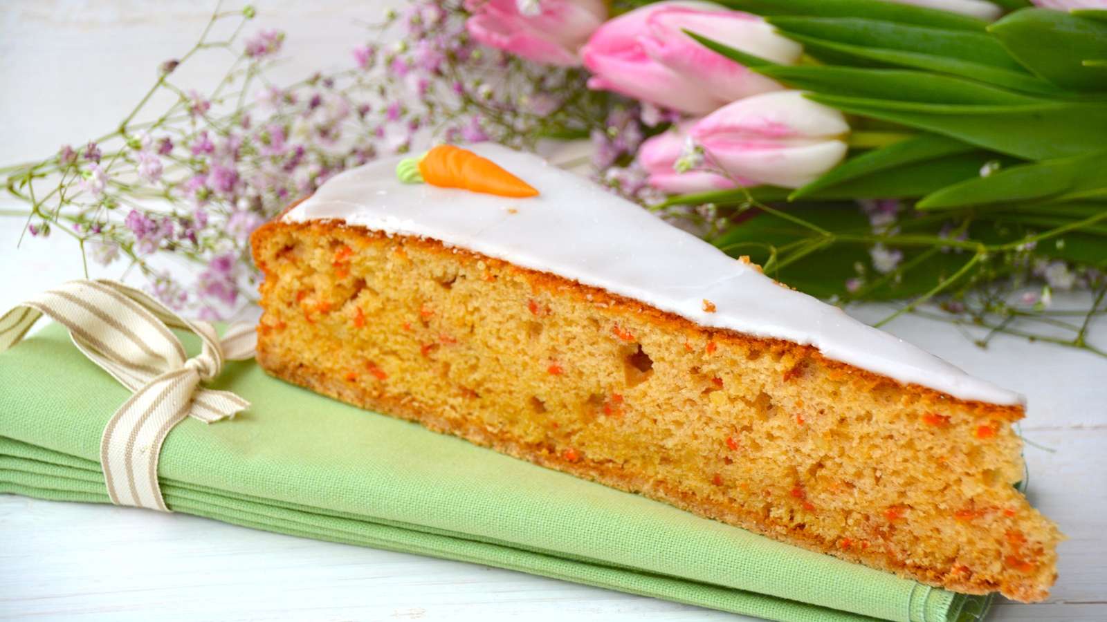 Möhrenkuchen Rezept Karottenkuchen saftig und zuckerfrei