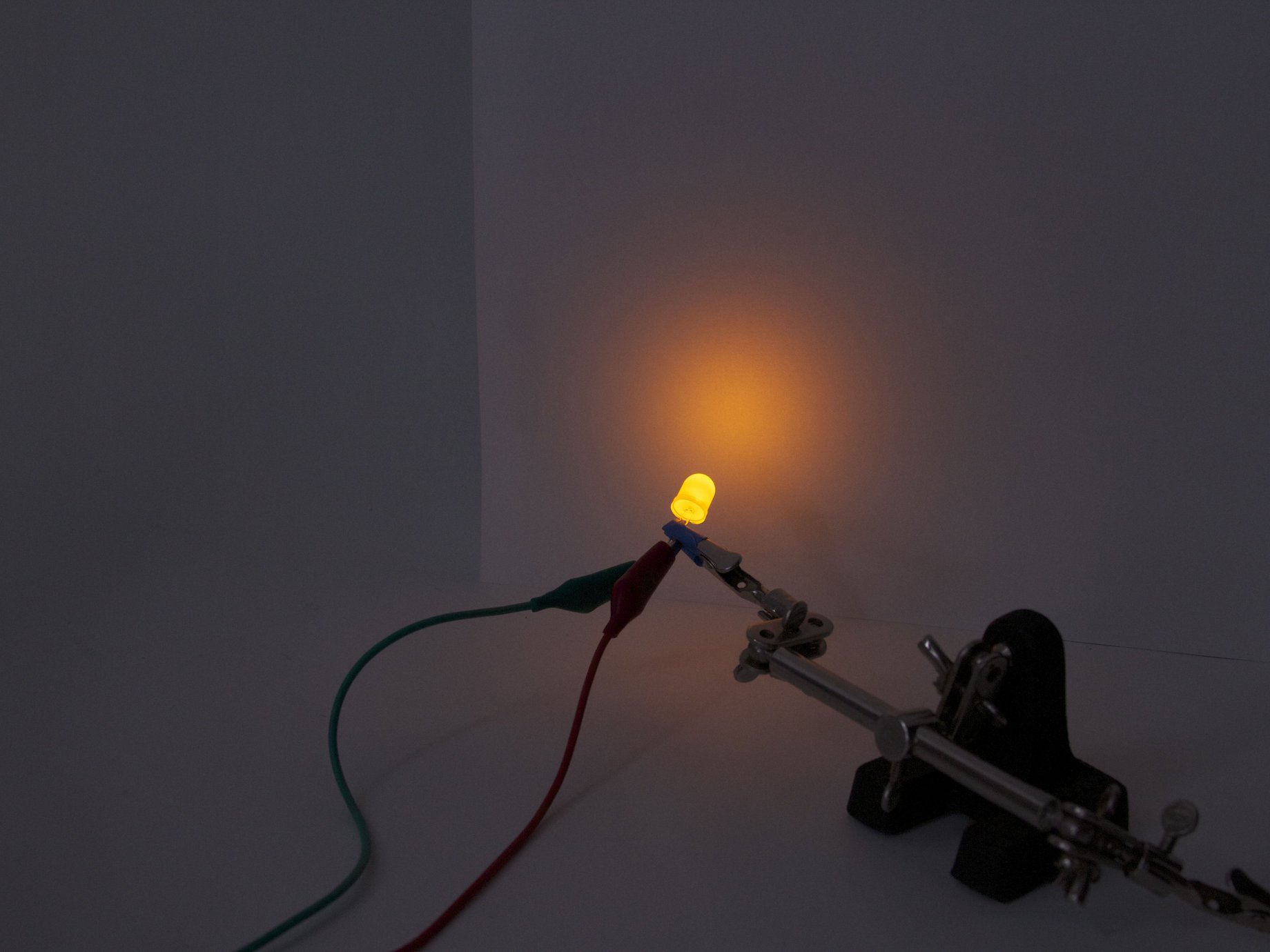 Yellow 10 mm Diffused Candle Flicker LED