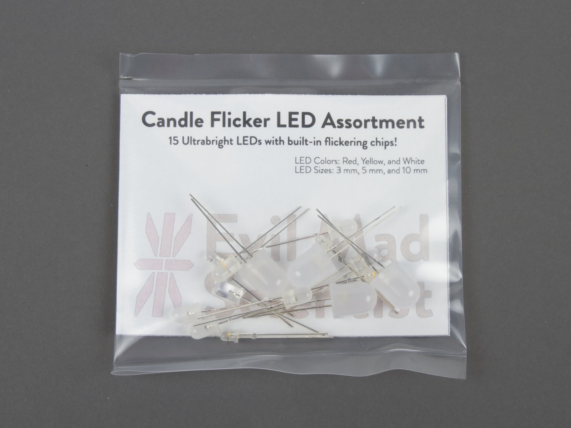 15 Piece Candle Flicker LED Assortment