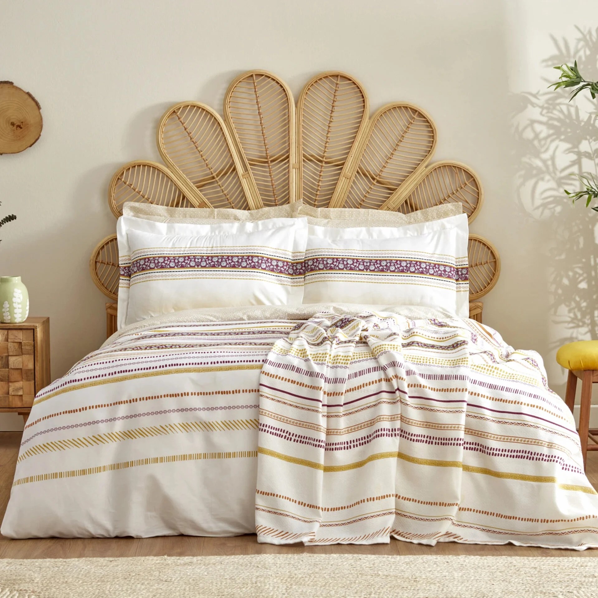 Karaca Home Morin Çift Kişilik Nevresim Pike Takımı Evkur