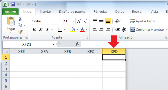 Columnas y filas • Excel Total
