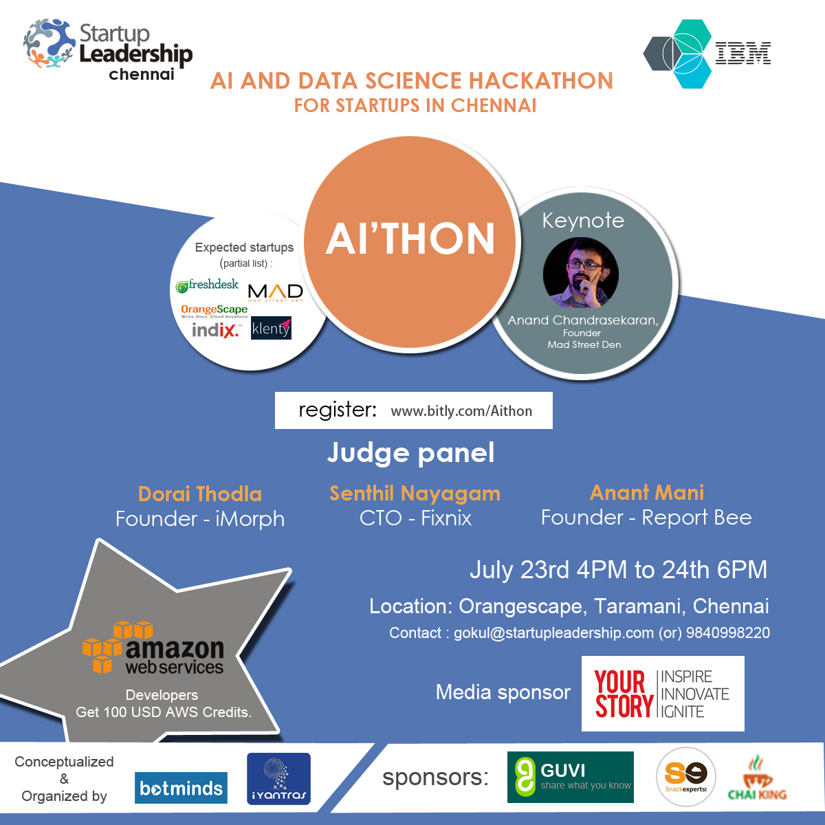 Book AI & Data Science Hackathon For Startups tickets