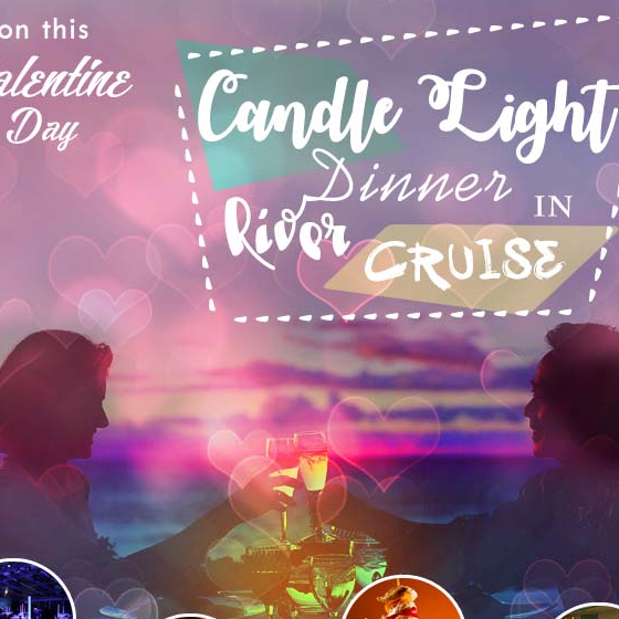 Book Candle Light Dinner In River Cruise tickets, Kolkata