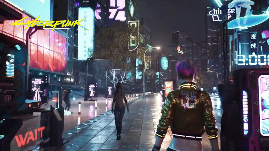 Cyberpunk 2077, which your computer will not survive. This is what the