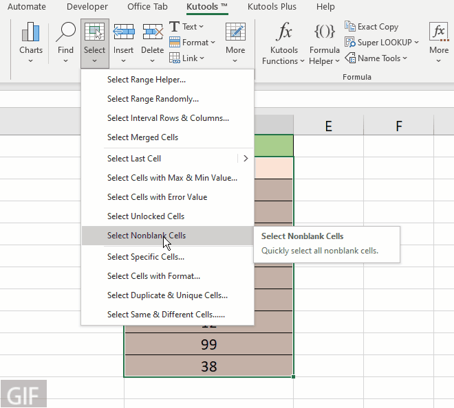 Count Nonblank Cells in Excel Step by Step Tutorial
