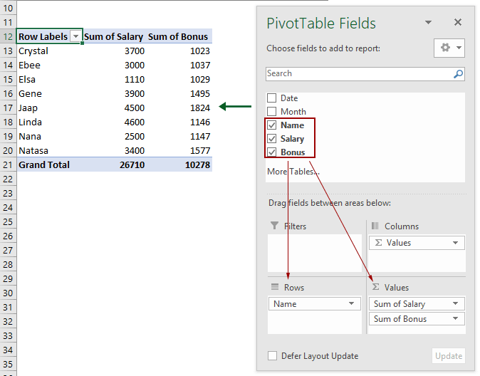 How To Create A Dynamic Pivot Table In Sql Server 2008 Awesome Home