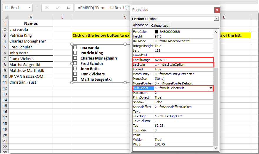 How To Create A Drop Down List With Multiple Checkboxes In Excel Images
