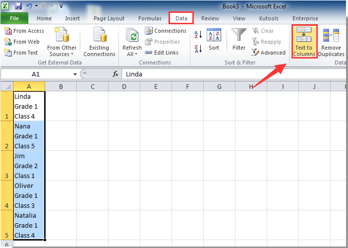How To Split One Column Into Two In Excel On the data tab, in the
