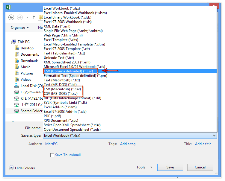 How to save or export each sheet as CSV/PDF file in Excel?