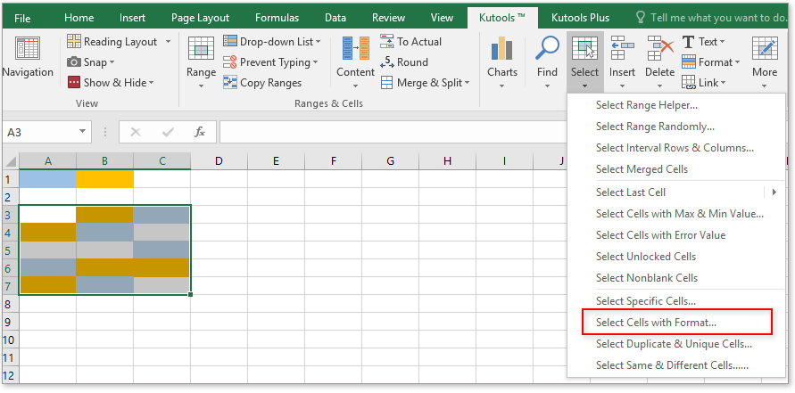 Use formula or defined function to auto fill text based on the cell