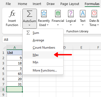 Find highest value in Excel (Step-by-step guide)